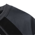 thumbnail image 6 of Men's Short Sleeve T-Shirts Oversized Big & Tall Raglan Color Block Crew Neck Shirt Summer Lightweight Breathable Loose Fit Streetwear Top Casual Workout Tee, 6 of 7