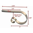 thumbnail image 5 of The Original MantleClip, Lot de 4 - Laiton, 5 of 5