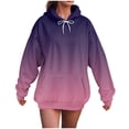 thumbnail image 5 of Godom Womens Oversized Hoodies 2025 Fleece Sweatshirts Long Sleeve Pullover with Pocket Fall Winter Y2k Clothes, 5 of 6