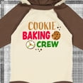 thumbnail image 4 of Inktastic Christmas Cookie Baking Crew Boys or Girls Long Sleeve Baby Bodysuit, 4 of 5