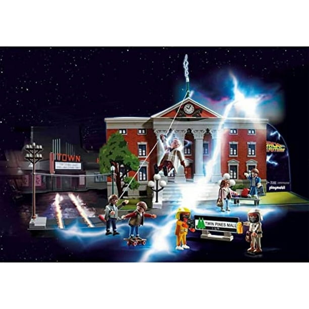 Calendario de adviento Playmobil de regreso al futuro