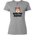 thumbnail image 3 of Inktastic Dog Shiba Inu Squad Women's T-Shirt, 3 of 5