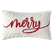 Merry Accent Pillow by Ashland-Christmas Decorations
