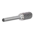 thumbnail image 4 of Carbide Burr Set, Double Slot Carbide Burr 6mm/0.2in Handle  For Casting For Tool Manufacturing For Engineering, 4 of 8