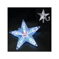 thumbnail image 3 of Dragonus Colorful Christmas Tree Topper LED Light Up Star Xmas Tree Top Hanging Ornament, 3 of 5