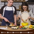thumbnail image 5 of Wooden Utensil Set 7pcs Nonstick Acacia Wood Spatula Spoons for Cooking, 5 of 9
