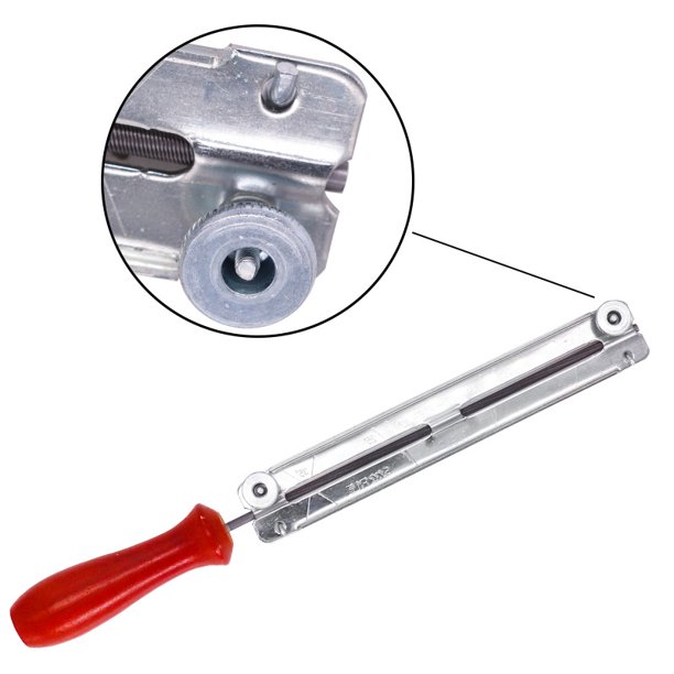 Afilador de motosierra de acero, Kit de archivo, Kit de archivo de afilado para mango de madera dura, motosierra, motosierra, motosierra de gasolina, 5,5mm- XianweiShao 1327534015065