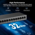 thumbnail image 3 of Conmutador de red YuLinca de 16 puertos Gigabit 100/1000 Mbps, 3 of 7