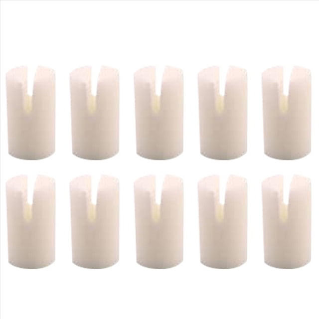 10x Tuerca de Quinta Cuerda para Banjo de Hueso Real para Banjo de 5 Cuerdas 5X3 mm
