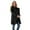 Black, variant on Maternity Cotton Jacket Winter Long Puffer Down Jacket Parka Cotton Jacket 2024 with Hoodie and Pockets, Cotton Clothing for Pregnant Women Black XL