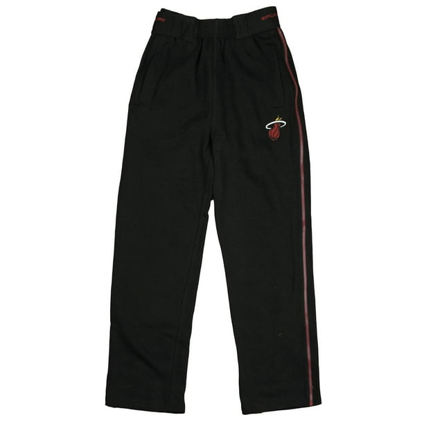 Zipway NBA Basketball Youth Miami Heats Tear-Away Fleece Pants, Black ...