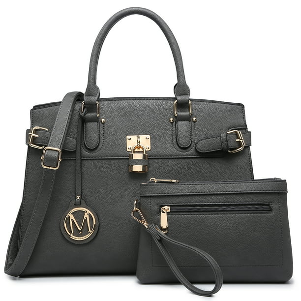 MKP Female Satchel Handbags Shoulder Tote Top Handle Bags with Matching ...
