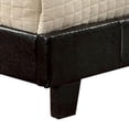 thumbnail image 2 of Benjara BM216229 Leatherette Upholstered Full Size Bed with Headboard - Brown - 39.5 x 57.5 x 80.5 in., 2 of 2