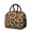 Black-2, variant on Insulated Lunch Bag for Women, Floral Print Oxford Fabric Lunch Box, Leakproof Thermal Cooler Tote for Work, School & Picnic, Leopard Animal Print