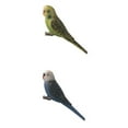thumbnail image 1 of 2 Piezas Diferentes Modelos de s de Juguete para Pájaros, Aprendizaje Educativo para Macarena Micro Landscape Ornament, 1 of 8