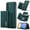 Green, variant on Detachable Back Cover For Samsung Galaxy A15 A35 A55 Wallet Case with Card Holder Magnetic For Samsung Galaxy A15 A35 A55 Leather Phone Cases
