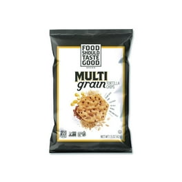 Tortilla Chips, Multigrain with Sea Salt, 1.5 oz, 24/Carton Tortilla Chips, Multigrain with Sea Salt, 1.5 oz, 24/Carton