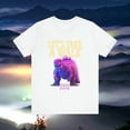 thumbnail image 2 of Let's Take A Walk Pink Godzilla Ai Graphics Unisex Jersey Short Sleeve Tee, 2 of 10