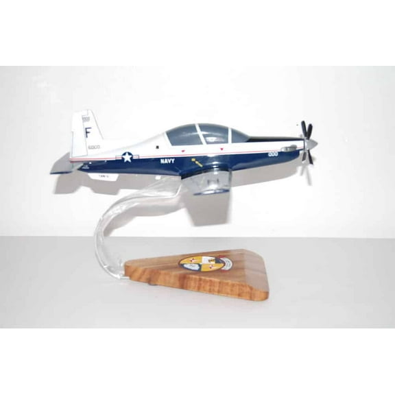 Beechcraft® T-6aTexan II, VT-4 Warbucks, 1/33 Mahogany Scale Model