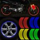 thumbnail image 2 of HW 16 Pzs Calcomanía De Rueda Tiras Reflectantes Cinta Adhesiva Para Motocicleta Llanta Coche, 2 of 4