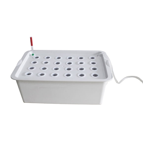 VONKY Indoor Hydroponics Growing System Kit 24 Holes Plant Site Set Seedling Vegetables Plant Cultivation Grow Box