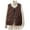 Coffee, variant on Women Vest Autumn And Winter New Down Vest New Vest Jacket Womens Fashion plus Size Coat for Women Petite Ladies Vests Lightweight with Pockets Ladies Casual Vests Sleeveless Cardigan Womens