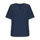 thumbnail image 3 of pstuiky Camisas de vestir de manga corta para hombre, Blusas y camisas de manga corta con cuello redondo irregular de color liso para hombre camisas casuales para hombre xl, 3 of 5