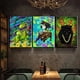 thumbnail image 5 of Pintura en lienzo con grafiti callejero moderno para pared, póster de animales de pantera negra, impresión para decoración de habitación de niños, 5 of 5
