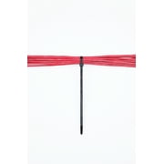 Hyper Tough 8inch Mounting Cable Tie Black 20Pcs