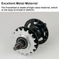 thumbnail image 3 of fastboy Bike Freewheel Professional Cycling Transmission 14T 15T 16T 17T Flywheel Component Replacement Wheel Components 17T 1Set, 3 of 6