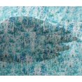 thumbnail image 5 of oneOone Viscose Chiffon Turquoise Blue Fabric Batik Fabric For Sewing Printed Craft Fabric By The Yard 42 Inch Wide-MX, 5 of 6