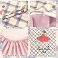 thumbnail image 3 of Juego de ropa de cuna ZZRSSSLC 100% algodón Princesa Corazón Rojo, 3 of 8