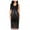 Black, variant on Azrian,Womens Plus Size Dress,Women's Spring And Summer Round Neck Sleeveless Sequin Ball Tassel Dress Party Banquet Dance Dress Mini Dress in