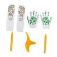 thumbnail image 2 of Juego de herramientas de reflexología Strade Fareast Limited calcetines guantes acupresión, 2 of 8