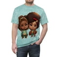 thumbnail image 5 of Afro Girls t-shirt, blue t-shirt, tee, 5 of 7