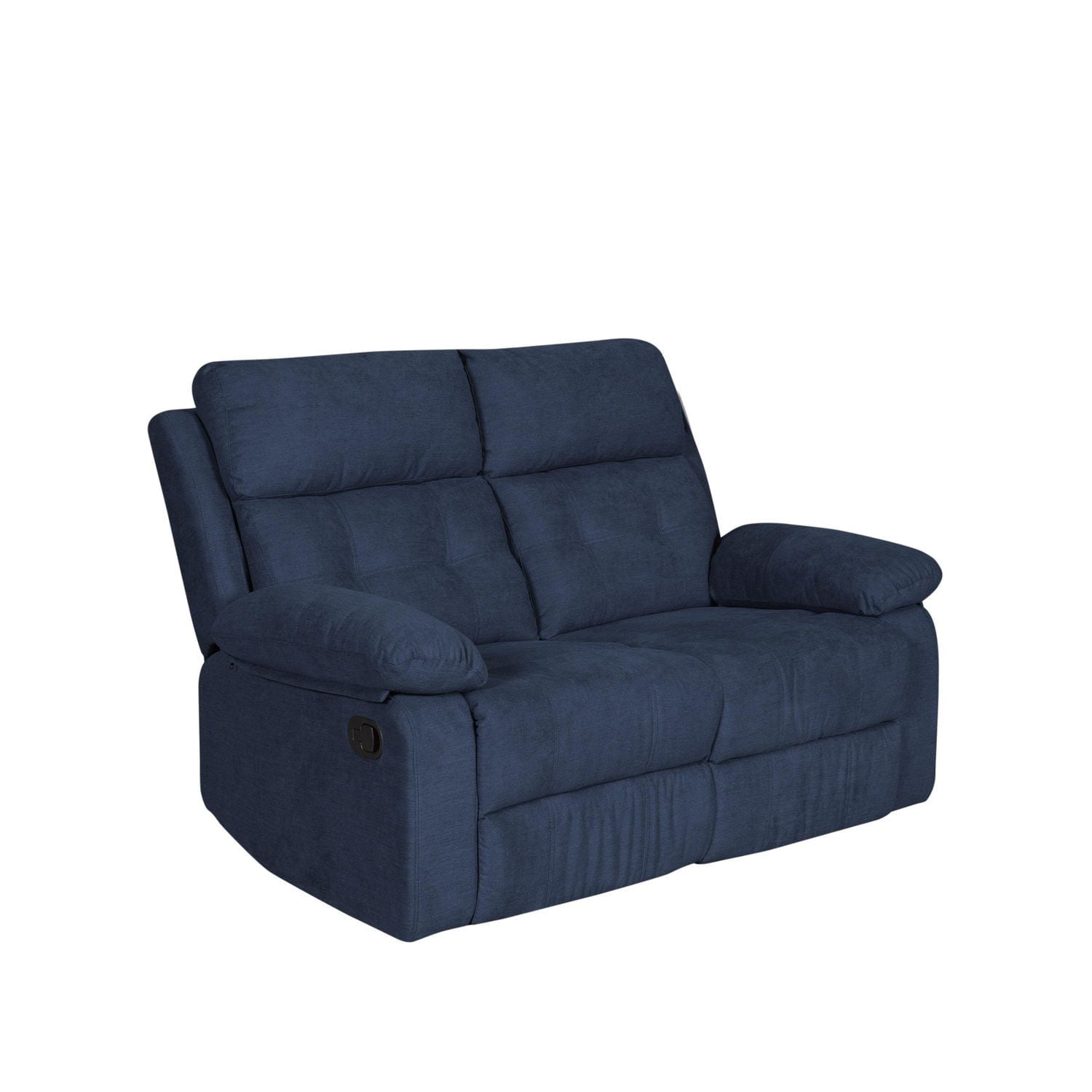 CorLiving Oren Manual 2 Seat Upholstered Indoor Recliner Loveseat