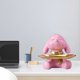 thumbnail image 5 of Decoración del dormitorio d de la joyería del del de la bandeja del almacenamiento de la tenencia del conejo de , rosado Macarena Escultura de escritorio, 5 of 7