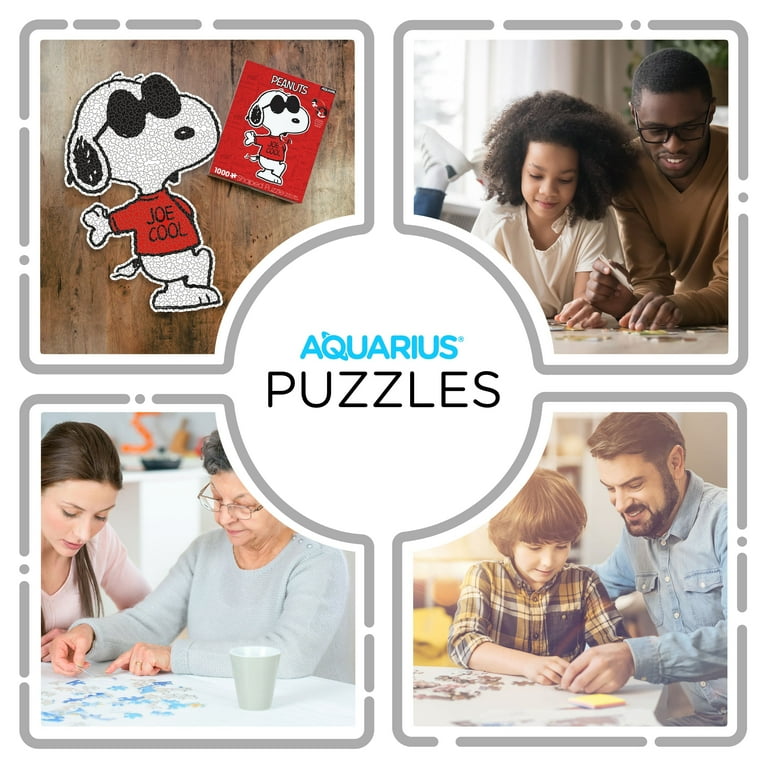 Peanuts Joe Cool Shaped 1000 Piece Jigsaw Puzzles - Walmart.com