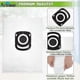 thumbnail image 4 of 10 Pack Vacuum Cleaner Bags for Rowenta Hygiene+, Zr200520, Compact Power, X-trem Power & Silence Force (RO64XX, RO63XX, RO68XX, RO39X), 4 of 5