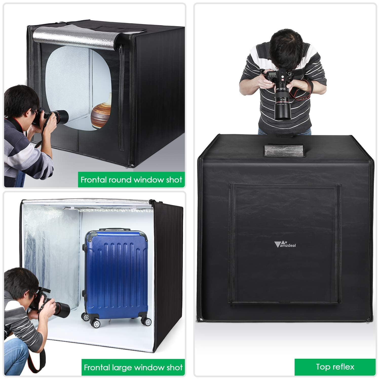 Amzdeal Light Box Photo Studio 32 inch 