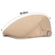 thumbnail image 2 of Sombrero de verano de malla transpirable para hombre, boina de vendedor de periódicos ajustable, gorra de hiedra, gorra plana de taxista, gorra plana de malla para hombre, gorra plana de verano, 2 of 6