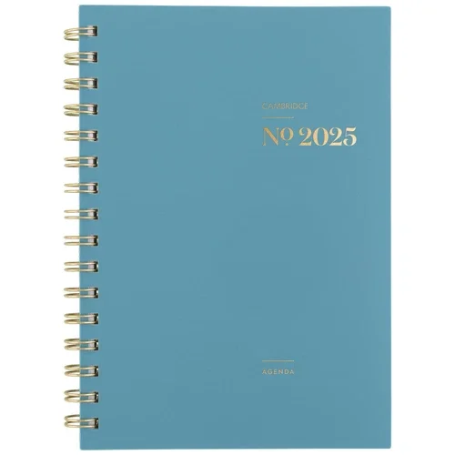 Seaside Blue 2025 Year Round Planner Stylish Weekly Monthly Organizer 5.5X8.5