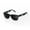 Matte Black/Black, variant on WeariQ Bluetooth Smart Glasses – Shiny Black Audio Sunglasses – Black Polarized Lenses, Open-Ear Speaker, 10-Hour Playtime, Hands-Free Calls, Voice AssistantHands-Free Calls & Music