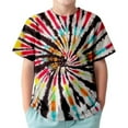 thumbnail image 1 of T-Shirts Imprimés pour Filles, Manches Courtes, Col Rond, Tenues d'Été pour Garçons de 6-7 Ans, 1 of 3