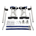 thumbnail image 5 of Drywall Stilts for Adults 15-23 Inch Height Adjustable Lifts Aluminum Tools for Painting Cleaning, Silver, 5 of 9