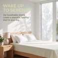thumbnail image 3 of Unique Bargains Ployester Bed Soft Flat Sheet Cozy Bedding for Bedroom Green 63"x91", 3 of 5