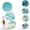 Foggy Field, variant on 1.5 x 1.5 Round Thermal Labels, 1.5 inch Round Thermal Sticker Labels for Business and Home, Circle Thermal Printer Labels for DIY Logo Design, Thanks Card, 500 PCS, 1 Roll
