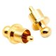 thumbnail image 1 of For 8pcs socket cover cap plated cap plug shortcircuit socket phono connector shielding shielding Go, 1 of 5