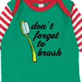thumbnail image 4 of Inktastic Dentist Toothbrush Dental Hygienist Boys or Girls Long Sleeve Baby Bodysuit, 4 of 5