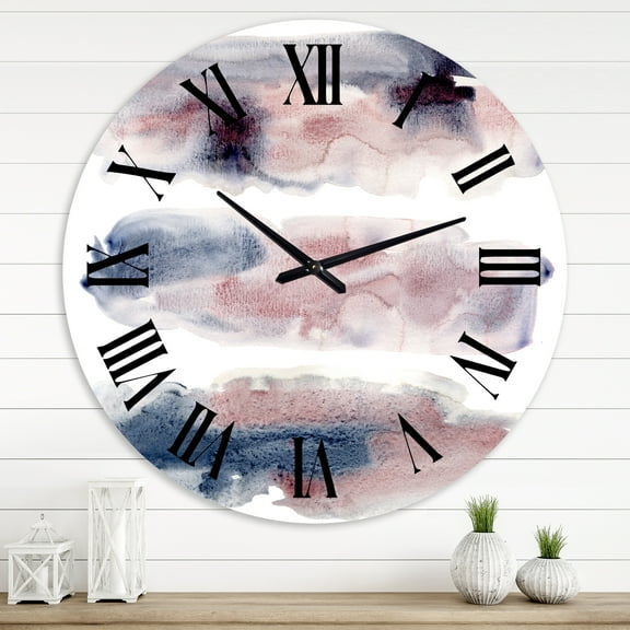 Designart 1 in Quartz Modern/Contemporary Wall Clock